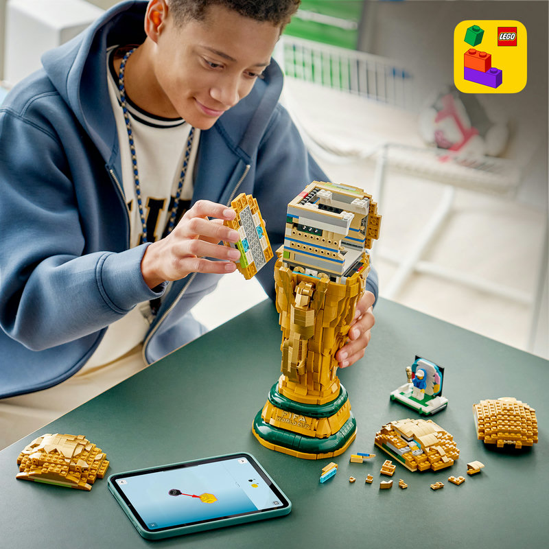 Inclui instruções de construção interativas em 3D