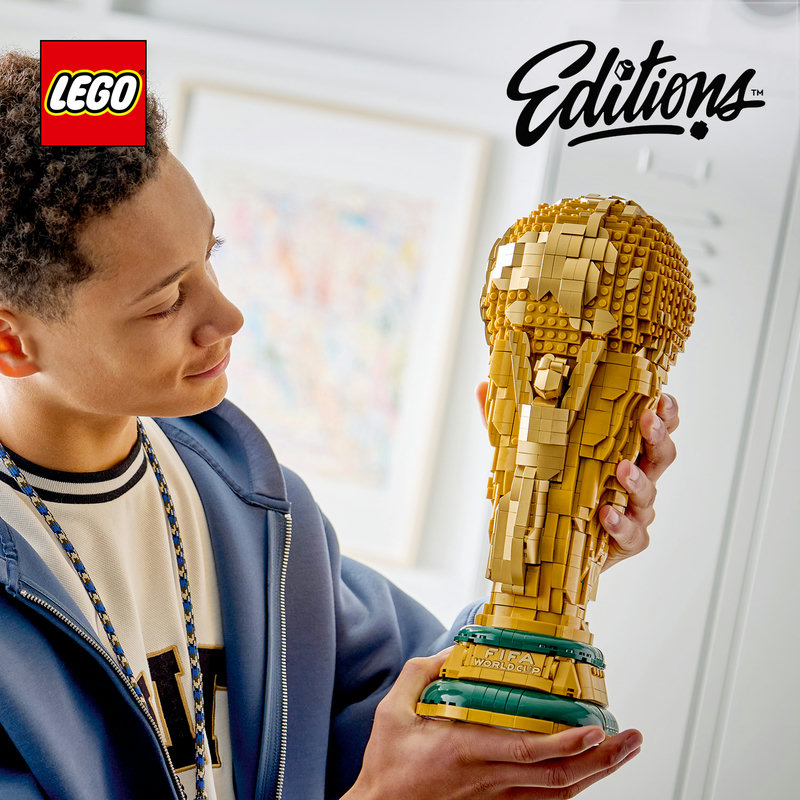 Um incrível modelo de troféu LEGO®